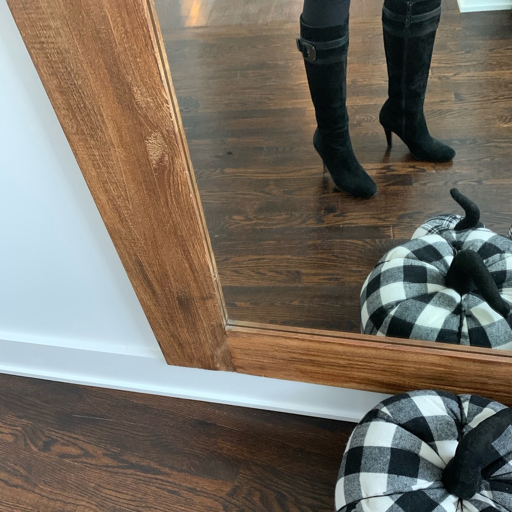 Cole Haan black suede boot